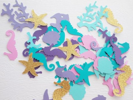 mermaid confetti